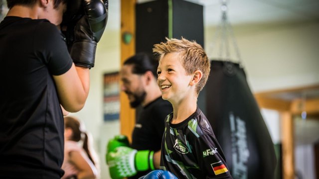 Kickboxen kinder med